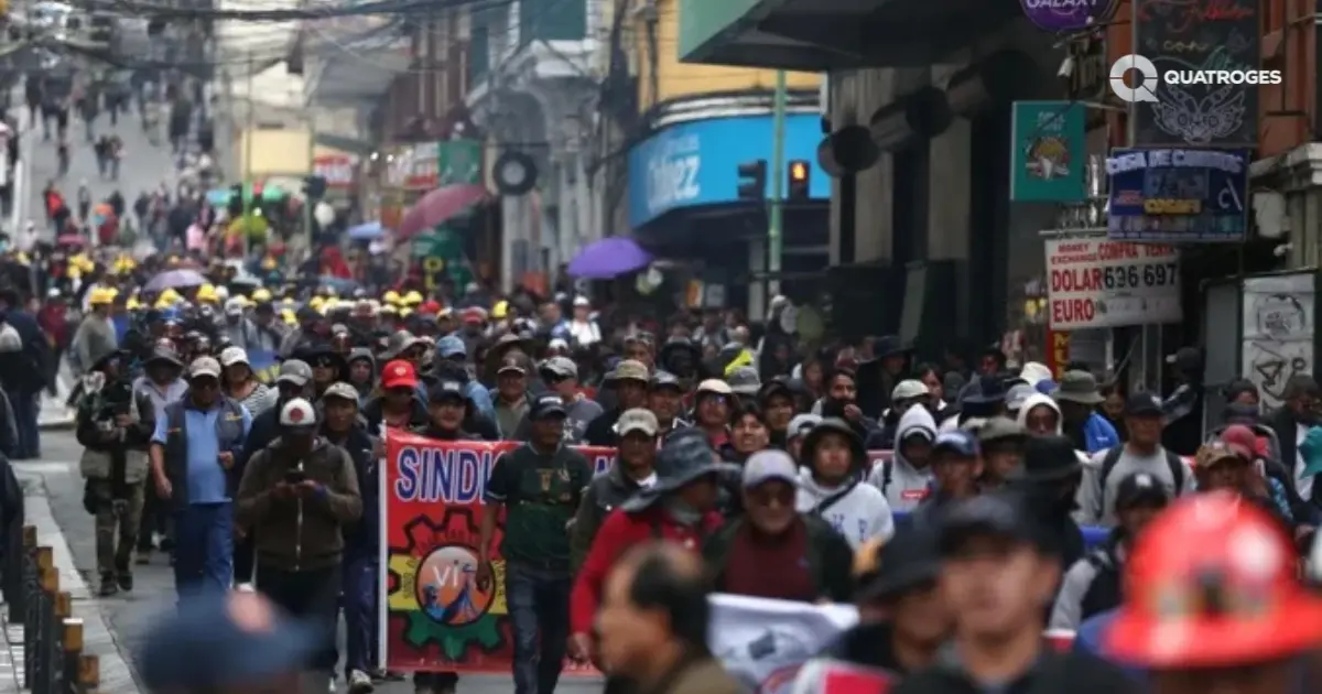Bolivia bajo presión: la calle desafía el ajuste de Rodrigo Paz
