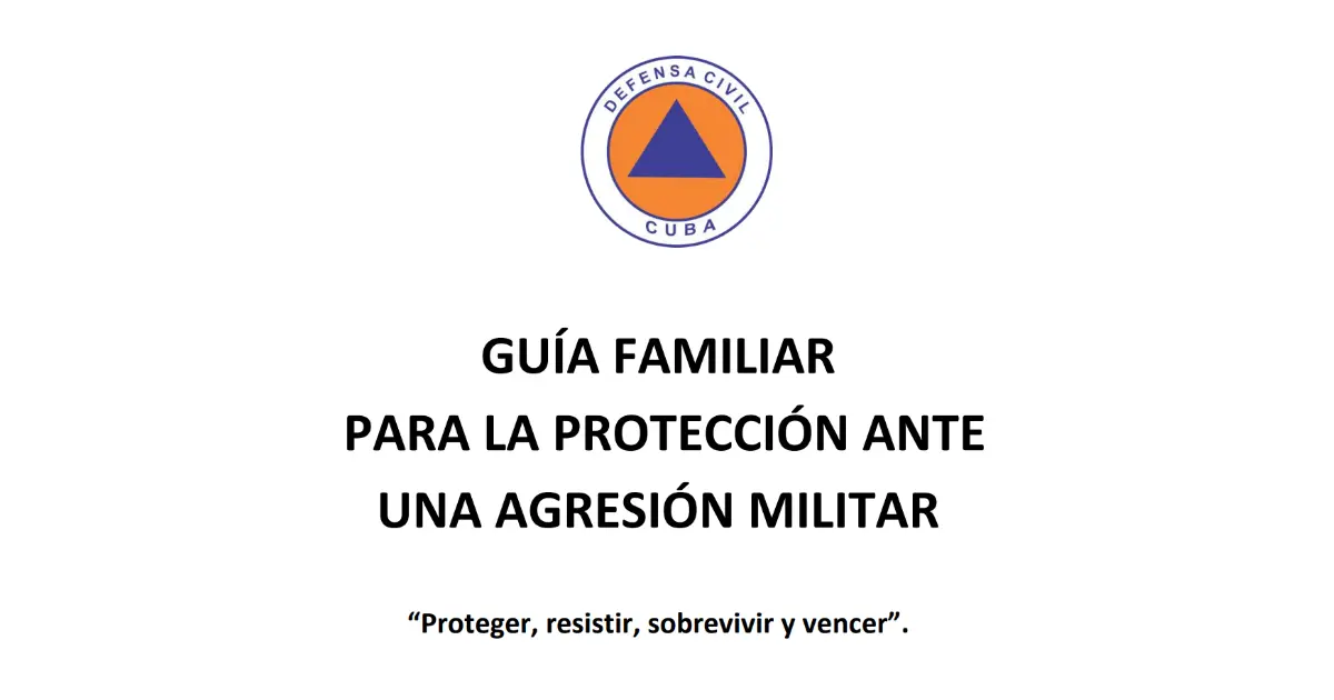 Cuba difunde una guía familiar ante una posible agresión militar en medio de la presión de Estados Unidos