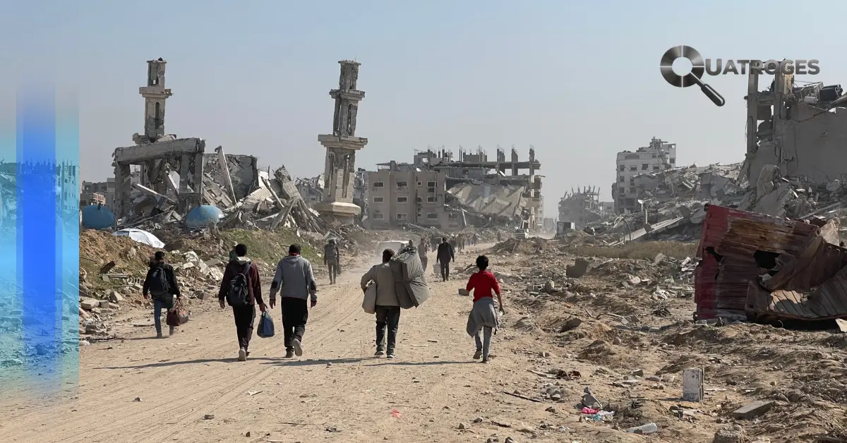 Israel volvió a atacar Gaza pese a la tregua y ya son más de 951 los muertos desde el alto el fuego