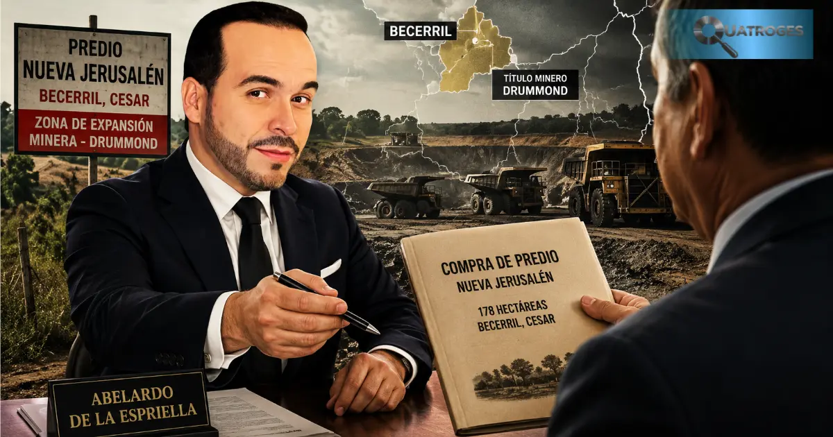 Abelardo de la Espriella, el candidato que compró tierra en una zona marcada por carbón, paramilitarismo y despojo
