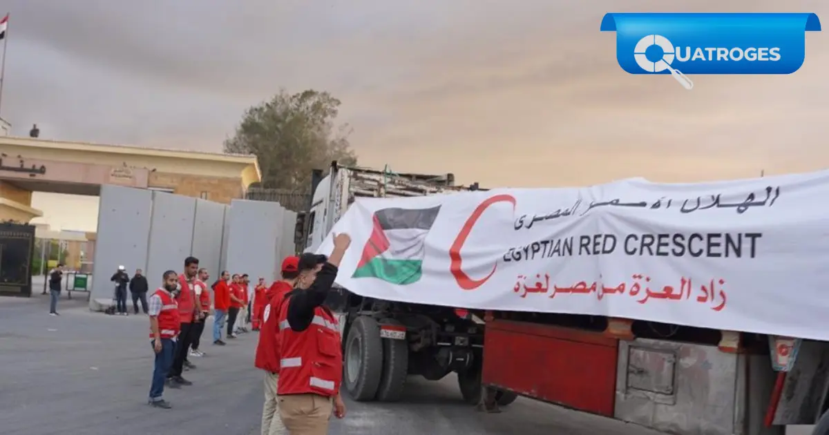 Egipto afirma que envió más de un millón de toneladas de ayuda humanitaria a Gaza