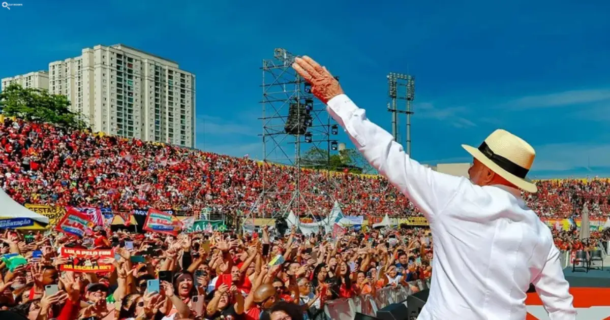Lula lanzó su campaña rumbo a un cuarto mandato con la soberanía de Brasil en el centro