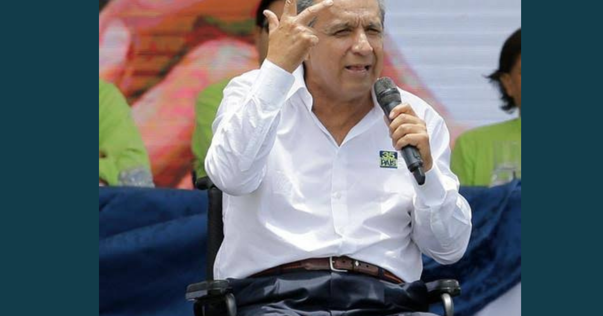 El “traidor” Lenín Moreno, condenado a cinco años por cohecho