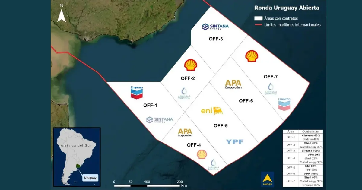 Eni entra al offshore uruguayo junto a YPF: más inversión, pero bajo control estatal y con el ambiente en el centro