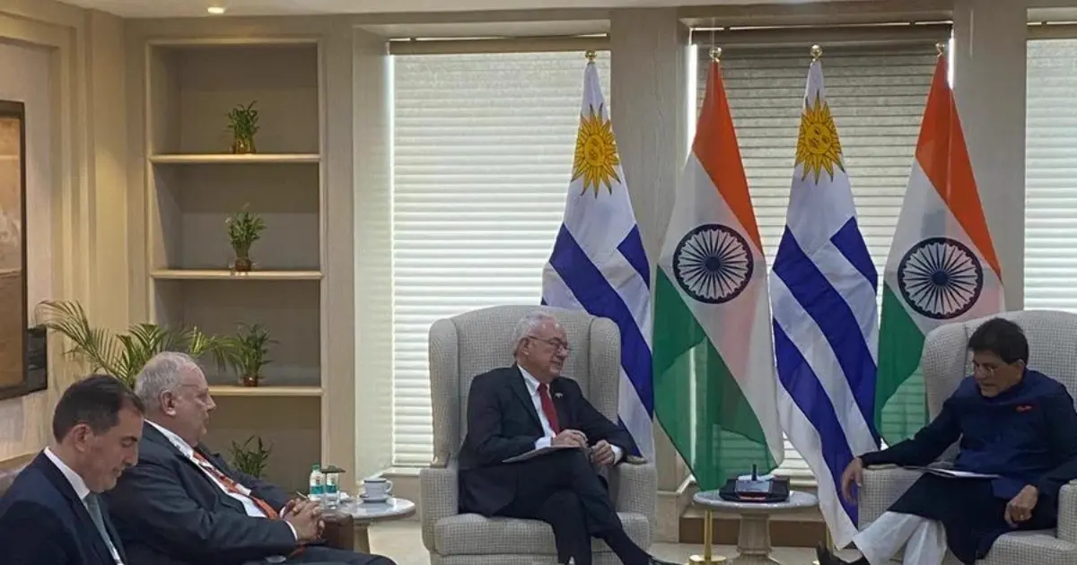 Uruguay empuja al Mercosur hacia India