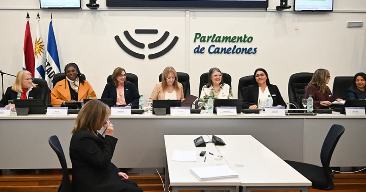 Canelones reactivó su Bancada Femenina con una agenda multipartidaria